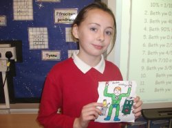 Da iawn i Louise: