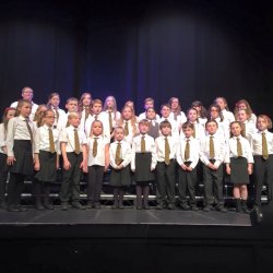 Well done to the choir: