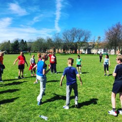 Running Club for year 5 and 6 pupils.