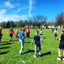 Running Club for year 5 and 6 pupils.