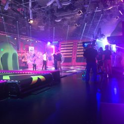Filming for Welsh TV Programme, 'Pigo dy drwyn':