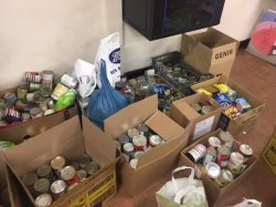 Food Bank Tin Collection: