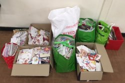Recycling Christmas Cards: