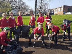 Keeping the local area tidy: