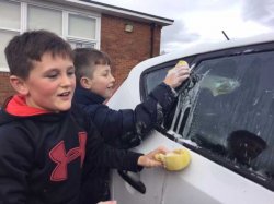 Washing Cars: