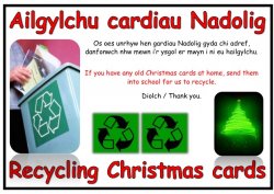 Recycling Christmas Cards: