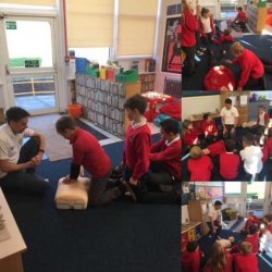 Year 5 first aid training: