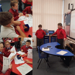 Welsh lesson with Henllys and Nant Celyn:
