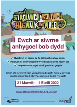 Pythefnos Stroliwch a Roliwch: