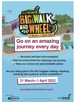 Big Walk and Wheel fortnight: