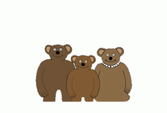 Three bears.