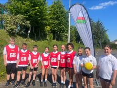 The netball team