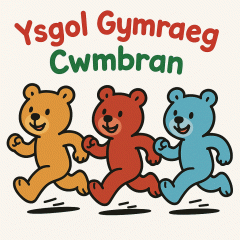 Tri arth yn rhedeg