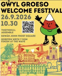 Poster yr wyl groeso