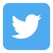 Icon showing Twitter logo
